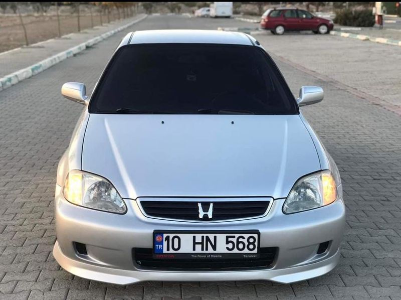 HONDA İES CİVİC 1999 2001 MODEL UYUMLU MAKYAJLI KASA TYPER ÖN EK EP